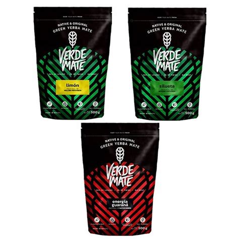 Zestaw Yerba Verde Mate Green X G R Zne Rodzaje Verde Mate Sklep