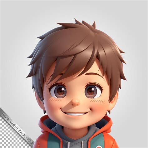 Fond Transparent De Dessin Anim Mignon Personnage Chibi Psd Premium