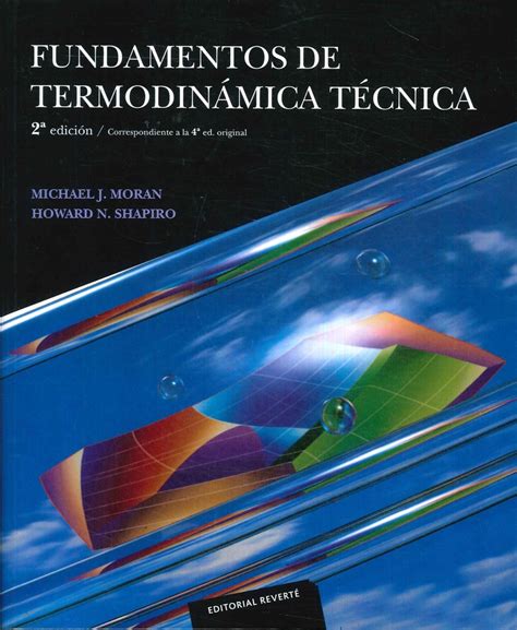 Fundamentos De Termodinámica Técnica Ediciones Técnicas Paraguayas