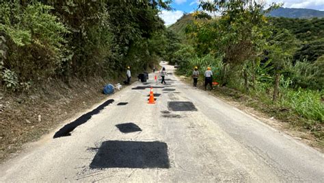 Mtc Realiza Mantenimiento En El Corredor Vial Chachapoyas El Tingo En