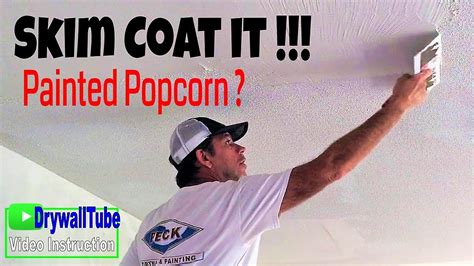 How To A Cover Popcorn Ceiling Without Removing It Renoviso