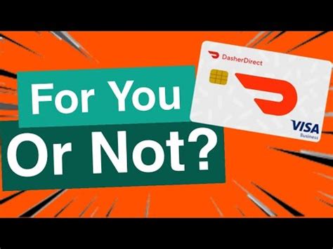 Doordash Tips Dasher Direct Card YouTube