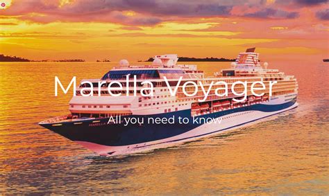 New Ship for 2023 Marella Voyager All you Need to Know — Cruise Lowdown