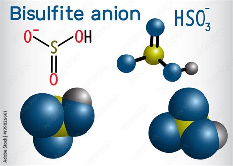 Sodium Bisulfite Structure