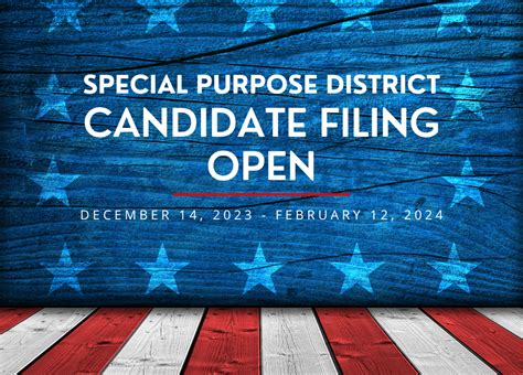 Candidate Filing Opens For Special Purpose District Elections Resort Tax