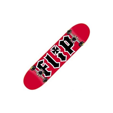 Flip Skateboards Flip Hkd Red Complete Skateboard Skateboards From