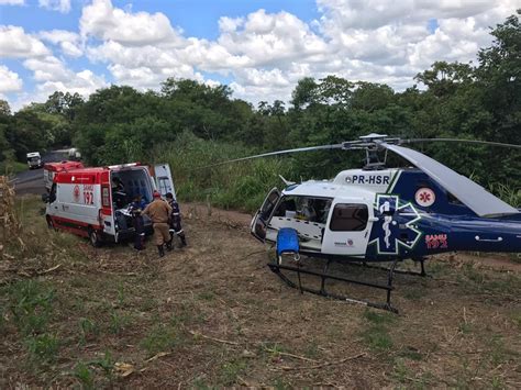 Carreta Tomba E Motorista Fica Ferido Na Pr T Sabendo