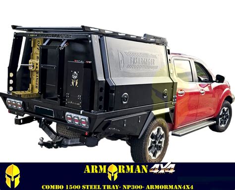 Bushranger Combo Aluminium Tray Canopy Armorman X Armorman X