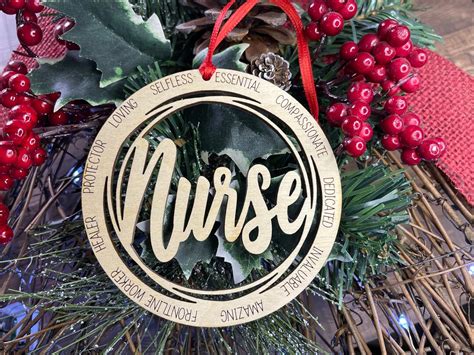 Nurse Ornament Graduation Ornament New Nurse T Graduation T Nurse Christmas Ornament