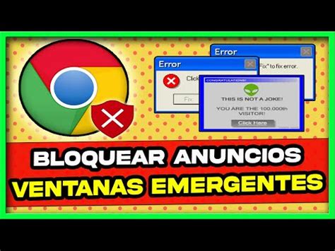 C Mo Bloquear Ventanas Emergentes En Chrome Todosobrec Mo