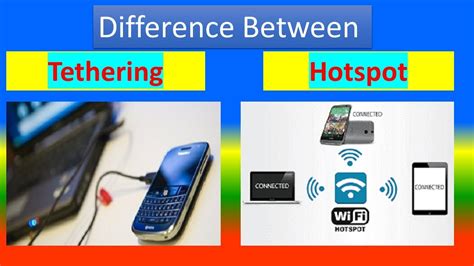 Difference Between Tethering And Hotspot Youtube