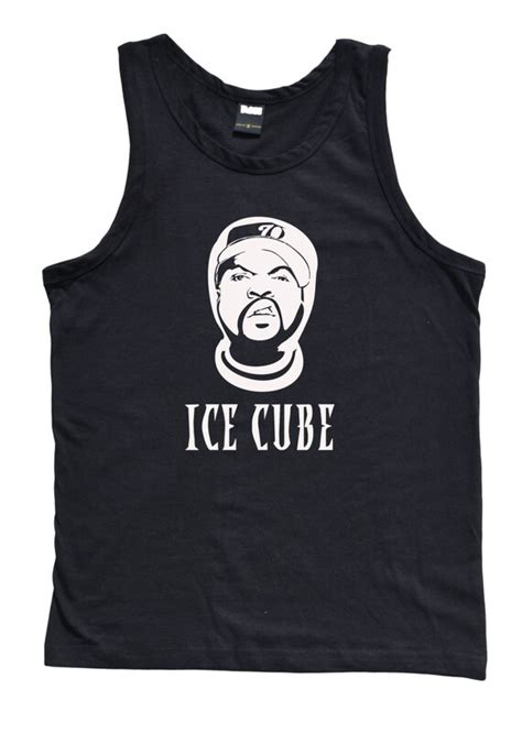 Ice Cube Black Tank Top Ice Cube Shirt Ice Cube By Casualvisual