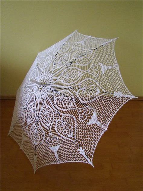 Crochet Wedding Umbrella Width By Laiminga On Etsy Crochet