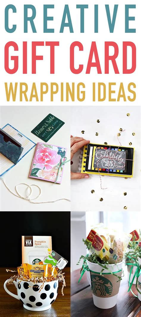 Creative T Card Wrapping Ideas The Cottage Market T Card Presentation Diy T Card