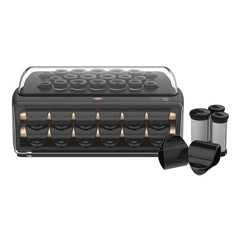 Amazon INFINITIPRO BY CONAIR Ceramic Flocked Hot Roller Set Multi Size Count Pack Of