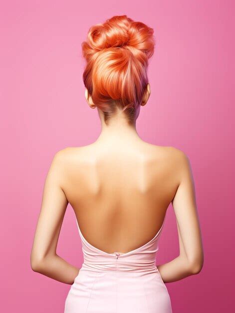 Premium Photo Beautiful French Twist Hair Style