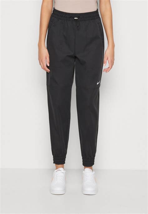 Nike Sportswear W Nsw Swsh Wvn Hr Ms Jogginghose Black White