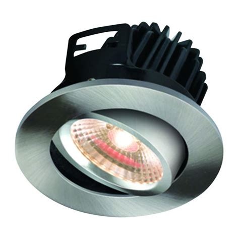 Knightsbridge Fireknight W Warm White Dimmable Tilt Led Downlight With