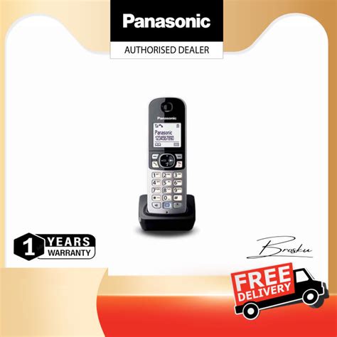 PANASONIC TGA681 CORDLESS OPTIONAL HANDSET KX TGA681MLB Lazada