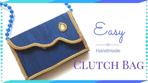 Diy Clutch Bag Tutorial New Cardboard Clutch Bag Step By Step Video