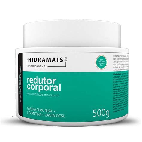 Creme Redutor Corporal Hidramais Profissional 500g Submarino