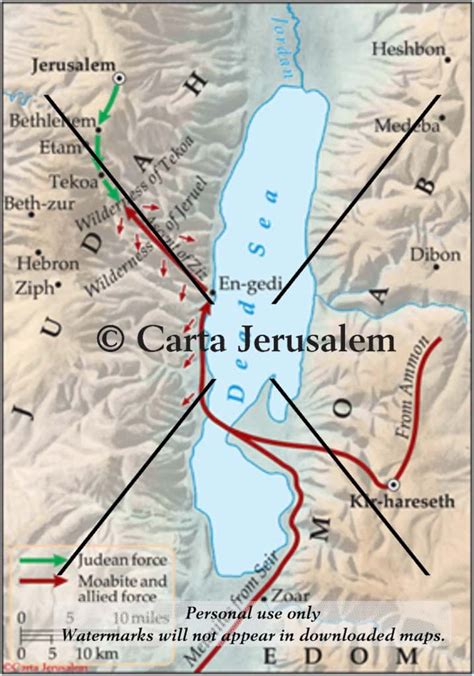 Moabites And Their Allies Attempt To Invade Judah - Biblewhere