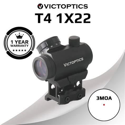 Victoptics 1x22 Hunting Red Dot Scope Reflex Collimator Sight Hunt Riflescope For Ar15 223 5