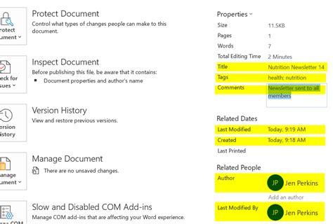 Working With Built In Metadata Filecloud Docs Server