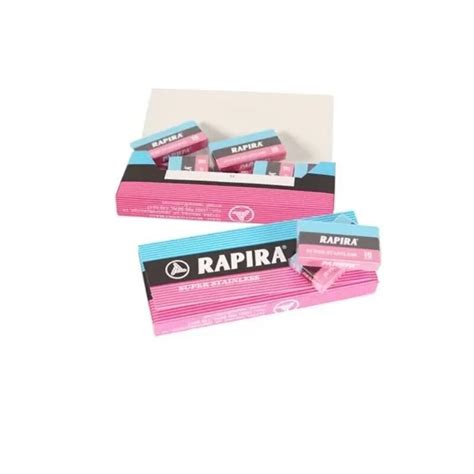 Razor Blades Rapira Classic Super Double edge, stainless steel, 100 pcs ...