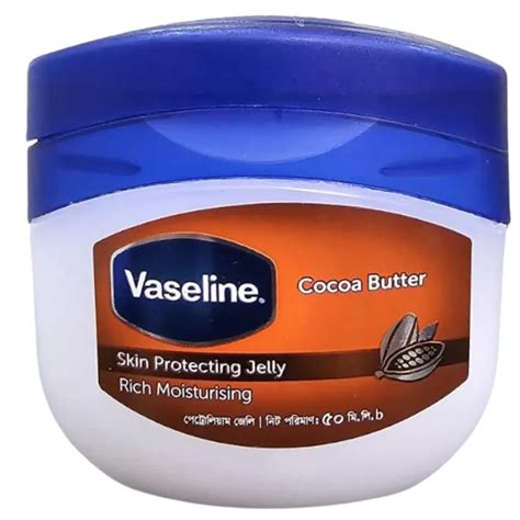 Vaseline Cocoa Butter Petroleum Jelly 50ml Xclusivebrandsbd