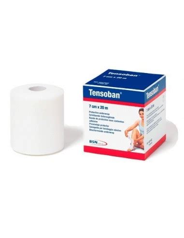 Tensoban Protector Del Vendaje Adhesivo 7 Cm X 20 Metros