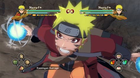 Naruto Kyuubi Sage Mode Red Pigmentation At Naruto Ultimate Ninja Storm