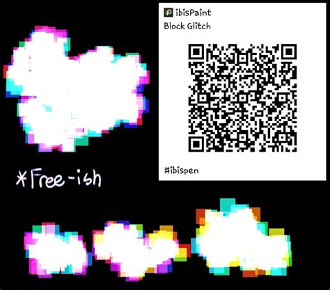 IbisPaint Brush Block Glitch Art Tutorials Drawing Drawing