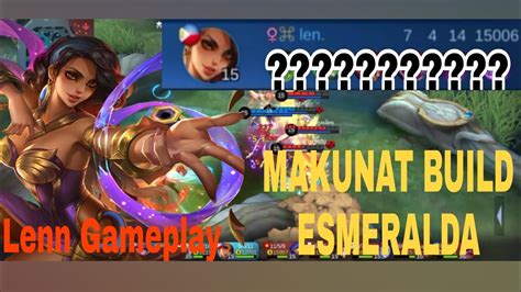 Tanky Makunat Build Esmeralda Gameplay In Rank With Builds Youtube