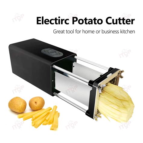 Itop Electric Potato Chips Cutter French Fries Vegetable Cutting