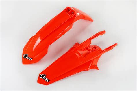 Fenders Kit Neon Orange Ktm Ufo Plast