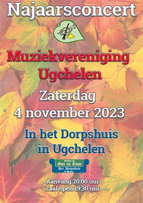 Najaarsconcert Het Dorpshuis Ugchelen