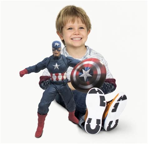 Boneco Gigante Marvel Capit O Am Rica Mimo Happily Brinquedos