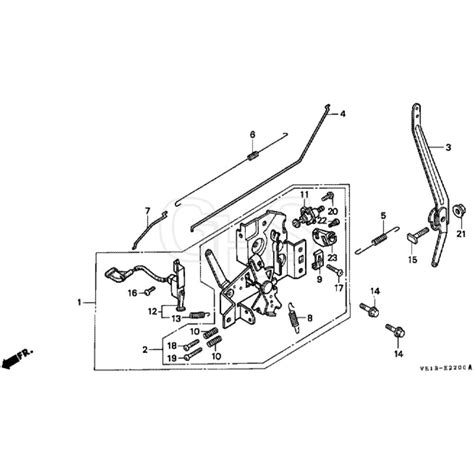 Honda Hrb535 Pxg Mzba 6000001 6099999 Control Diagram Ghs