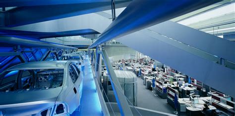 BMW Central Building In Leipzig Germany By Zaha Hadid Architects