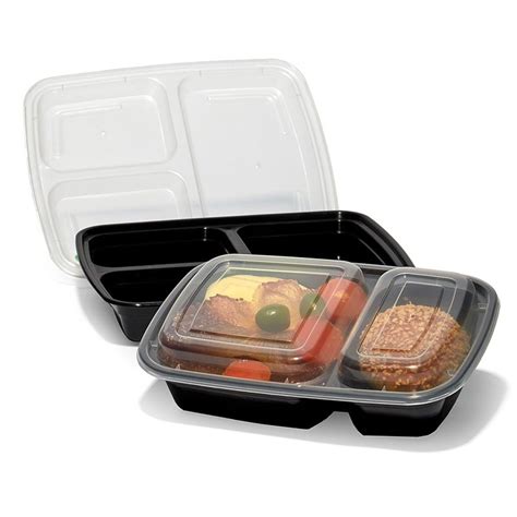 2 Piece Divided Pet Microwavable Containers Shop