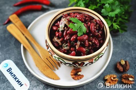 Лобио из красной фасоли по-грузински: пошаговый рецепт с фото