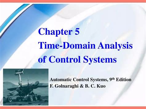 Ppt Chapter 5 Time Domain Analysis Of Control Systems Powerpoint