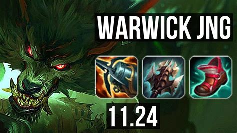 WARWICK Vs LILLIA JNG 3 6M Mastery 9 1 7 800 Games Legendary