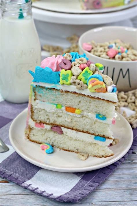 Lucky Charms Cake Kitchen Fun With My 3 Sons