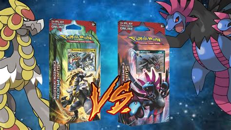 POKEMON TCG CLANGING THUNDER THEME DECK VS DESTRUCTION FANG THEME DECK