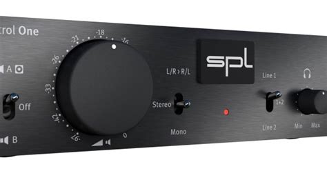 SPL Control One e Marc One due novità per la Series One Audiofader