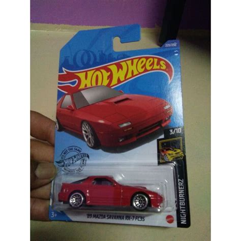 Hot Wheels 89 Mazda Savanna Rx 7 Fc3s Hotwheels 89 Mazda Savanna Rx 7 Fc3s Shopee Malaysia