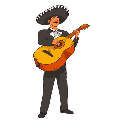 Mariachi guitar player cartoon #AD , #AFFILIATE, #Sponsored, #guitar, #player, #cartoon, # ...