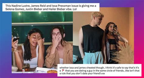 Internet Reacts To Issa Pressman And James Reids Relationship Hard